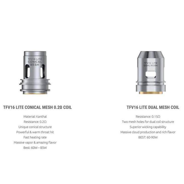 Smok TFV16 Lite Replacement Coils - Packet of Three
