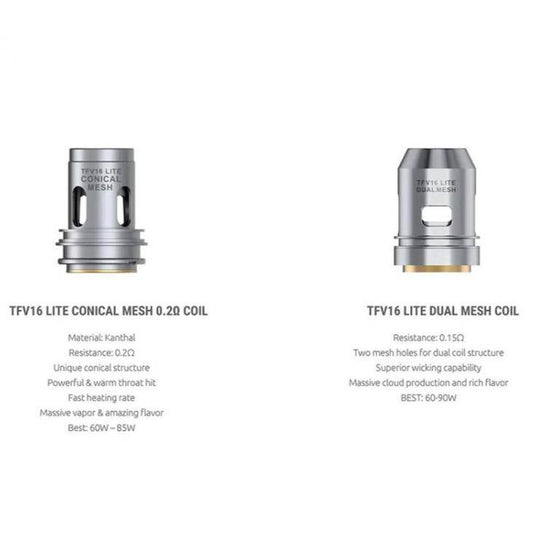 Smok TFV16 Lite Replacement Coils - Packet of Three