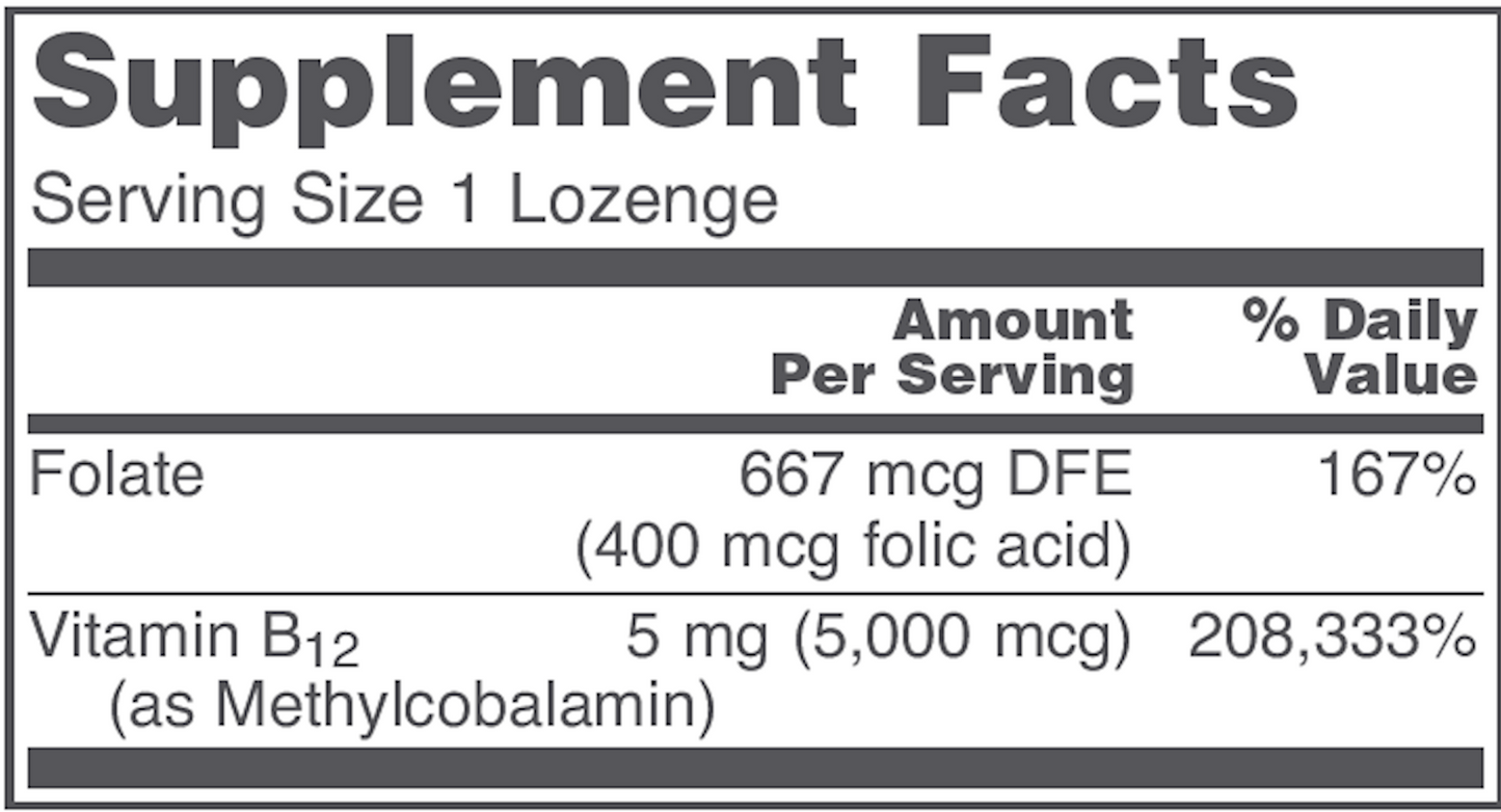 Methyl B12 5000 mcg