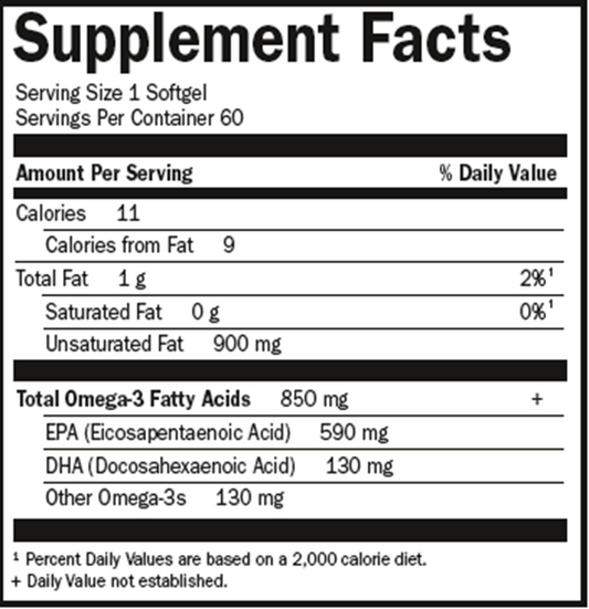 Omega-3 Orange Flavor