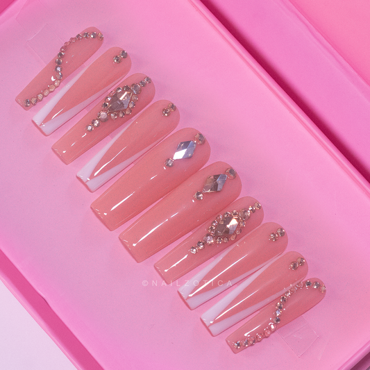 French Femme - Handmade Acrylic Press On Nails