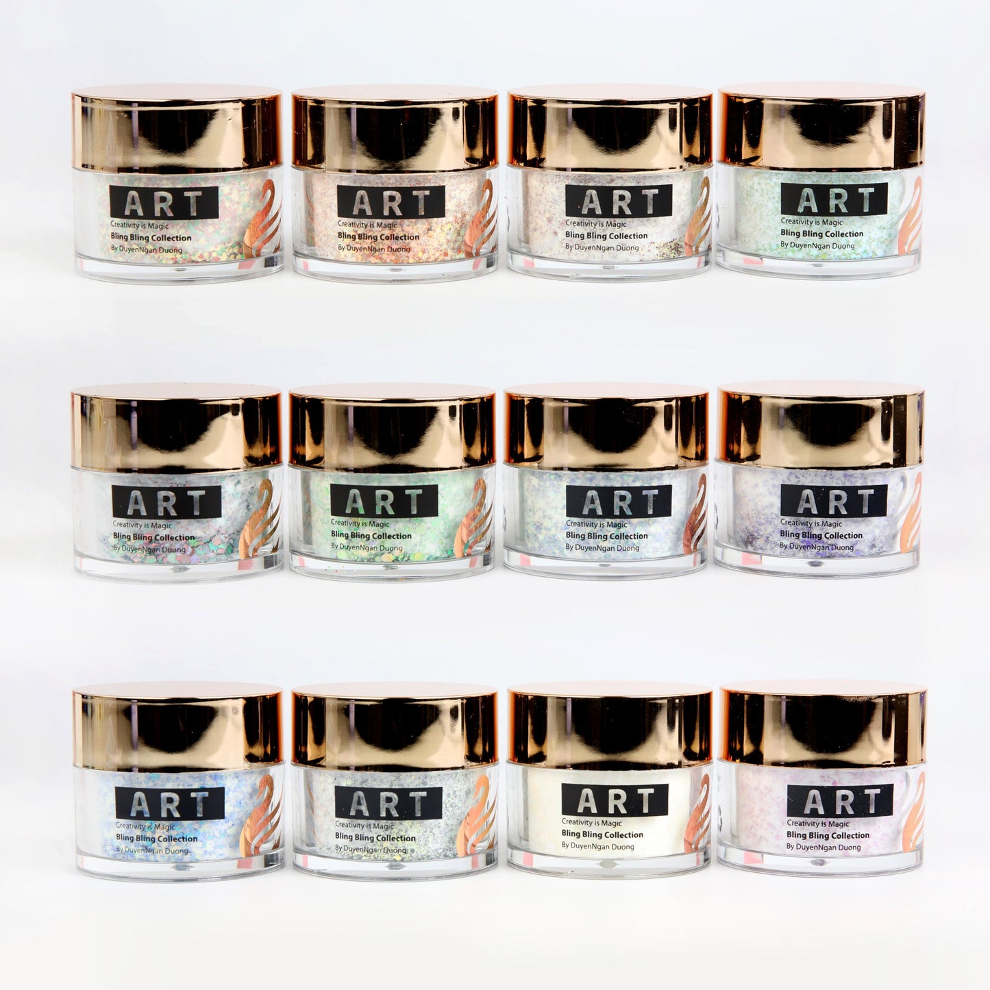 Glitter Powder | #60 - #71 Bewitched Collection 12 Colors