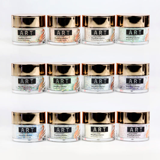 Glitter Powder | #60 - #71 Bewitched Collection 12 Colors