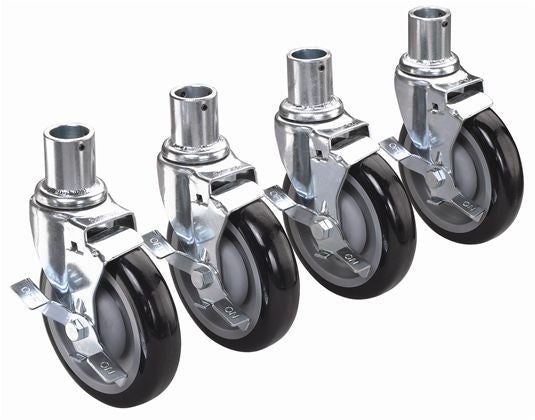 Krowne 28-151S Universal 5" Post Caster for Shelving