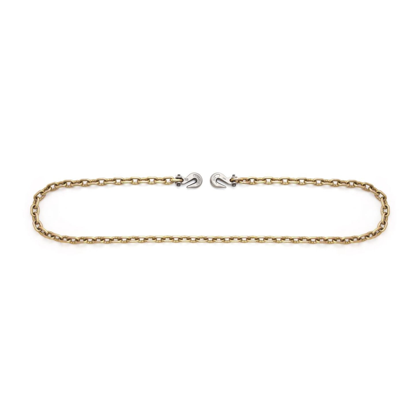 Campbell T0513665 3/8" x 20' Grade 70 Binder Chain w/Clevis Grab Hooks Each End