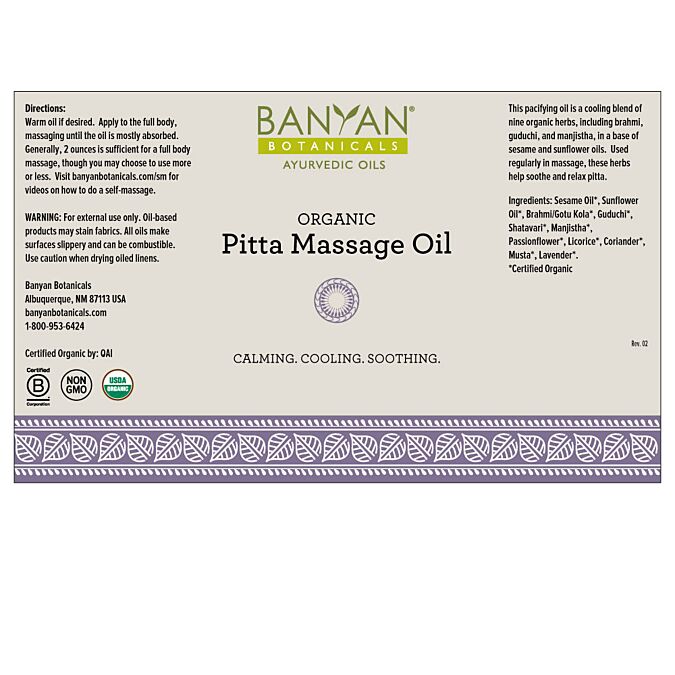 Pitta Massage Oil